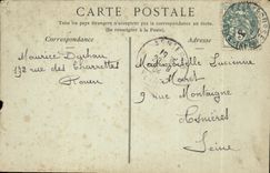 VINTAGE POSTCARD Rouen Law courts