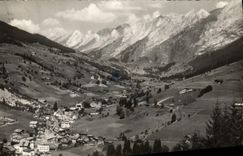CPSM Clusaz View and Chains of Aravis