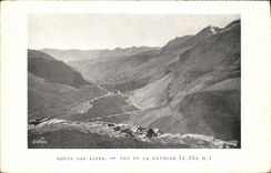VINTAGE POSTCARD Road Of the Alps Collar Of Cayolle