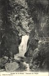 VINTAGE POSTCARD Gorges Of Diosaz Cascades Of L Eagle