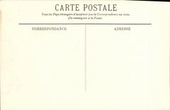 VINTAGE POSTCARD Sainte Address Nice Native of Le Havre