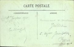 La direccion de la POSTAL de la VENDIMIA Sainte fija semaforico con el semaforo del acantilado