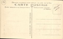 VINTAGE POSTCARD Holy Martin on Arve L Horel of the Ferns and Mont Blanc