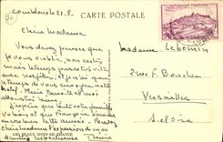 VINTAGE POSTCARD Combloux Hotel And Mont Blanc