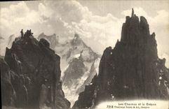 VINTAGE POSTCARD Charmoz and Grepon