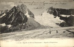 VINTAGE POSTCARD Needle and Collar of the Hanging post Switch D Argentieres