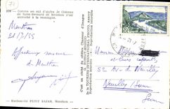 VINTAGE POSTCARD Like a nest D al=igles of Castle of Saint Bernard de Menthon