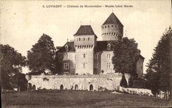 VINTAGE POSTCARD Lovagny Castle of Montrottier Museum Leon Ponds