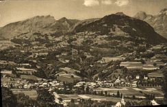 VINTAGE POSTCARD Sallanches View