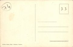 VINTAGE POSTCARD Sallanches View