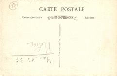 VINTAGE POSTCARD Megeve View and aravis