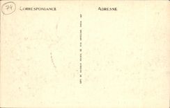 VINTAGE POSTCARD the Collar Of Aravis Descent in laces Towards Clusaz