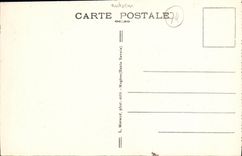 VINTAGE POSTCARD Road of the Collar of Aravis laces on Giettaz and Mont Blanc