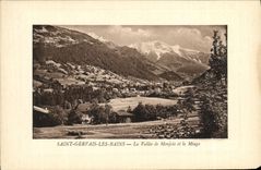 CPA Saint Gervais les Bains La Vallee de Monjoie et le Miage
