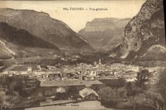 VINTAGE POSTCARD Thones View