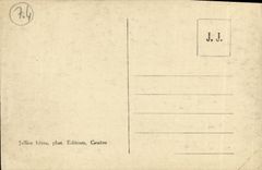 VINTAGE POSTCARD the white lake and the chain of Mont Blanc seen from to the top of Flegere