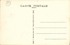 VINTAGE POSTCARD High Savoy Road of the Collar of Aravis laces on Giettaz and Mont Blanc