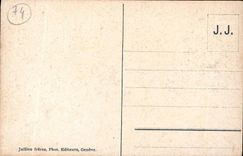 VINTAGE POSTCARD Glacier of Mont Blanc Country cottage of the Pyramids