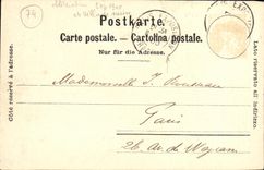 VINTAGE POSTCARD Bump of the Dromedary and Summit of Mont Blanc