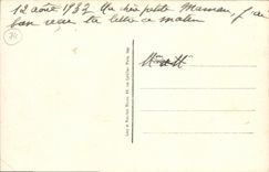 VINTAGE POSTCARD Evian Les Bains the Port and Pleasure boats