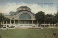 VINTAGE POSTCARD Evian Les Bains the Casino