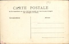 POSTAL Evian de la VENDIMIA les Bains en la esquina preferida del lago de los pecadores a la linea