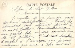 VINTAGE POSTCARD St Jean de Sixt View and the Chain of Aravis