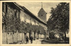 VINTAGE POSTCARD Thonon Les Bains Allinges La Chapelle