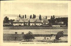 VINTAGE POSTCARD Thonon Les Bains Castle of Feast