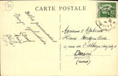 VINTAGE POSTCARD Thonon Les Bains Castle of Feast