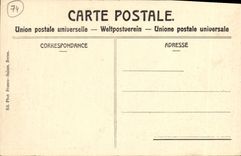 VINTAGE POSTCARD Thonon Banks the Port