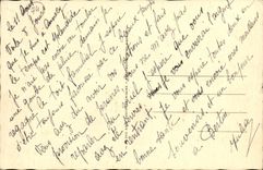 VINTAGE POSTCARD Annecy Monastery of Visilation and the Lake