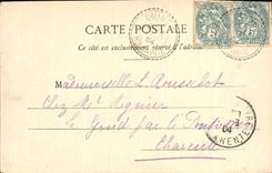 VINTAGE POSTCARD Lake D Annecy Duingt