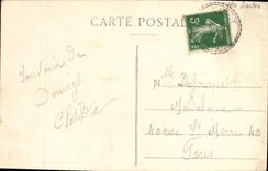 VINTAGE POSTCARD Duingt Rules of Saint Michel