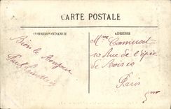 VINTAGE POSTCARD Fontainebleau the Palate the Living room of L Abdication