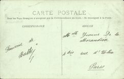 VINTAGE POSTCARD Fontainebleau the Palate L Avenue of Heroniere