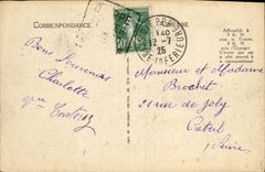 POSTAL Dieppe de la VENDIMIA el embarcadero