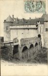 POSTAL Dieppe L de la VENDIMIA entrado del castillo viejo