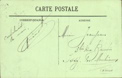 POSTAL Dieppe de la VENDIMIA el embarcadero un dia de tormenta