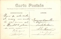 POSTAL Dieppe de la VENDIMIA el castillo