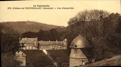 VINTAGE POSTCARD Castle of Pontecoulant Seen D Together