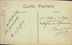 VINTAGE POSTCARD the Pier One Day Of Storm Lighthouse