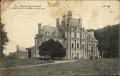 VINTAGE POSTCARD Balleroy the Castle Dimensions park