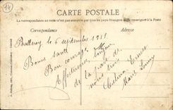 VINTAGE POSTCARD Balleroy the Castle Dimensions park