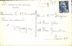 CPSM Bernieres On Sea Under Wood