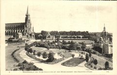 VINTAGE POSTCARD Together Of Good Help And the Monument Of Jeanne D Arc