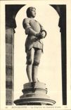 VINTAGE POSTCARD Good Help the Statue Of Jeanne D Arc