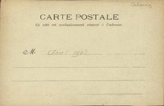 VINTAGE POSTCARD Orbec Church Our lady