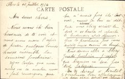 VINTAGE POSTCARD Bridge D Ouilly the Rock of the Lion