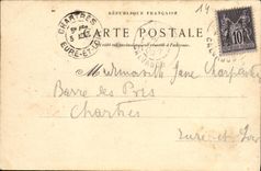 VINTAGE POSTCARD Beuzeval Street of the Baths